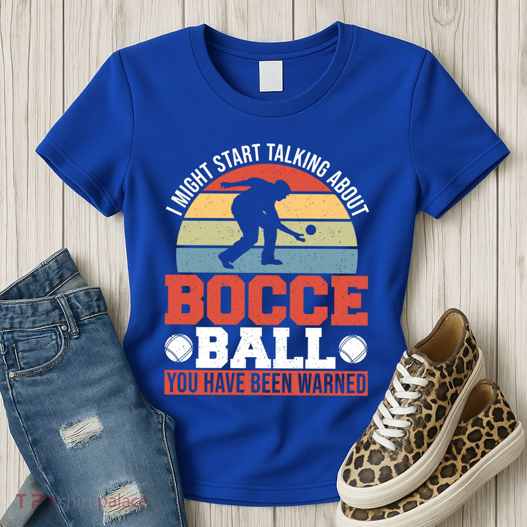 I Might Start Talking About Bocce Ball Gift Women's T-Shirt