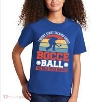 I Might Start Talking About Bocce Ball Gift Kids T-Shirt thumb 2