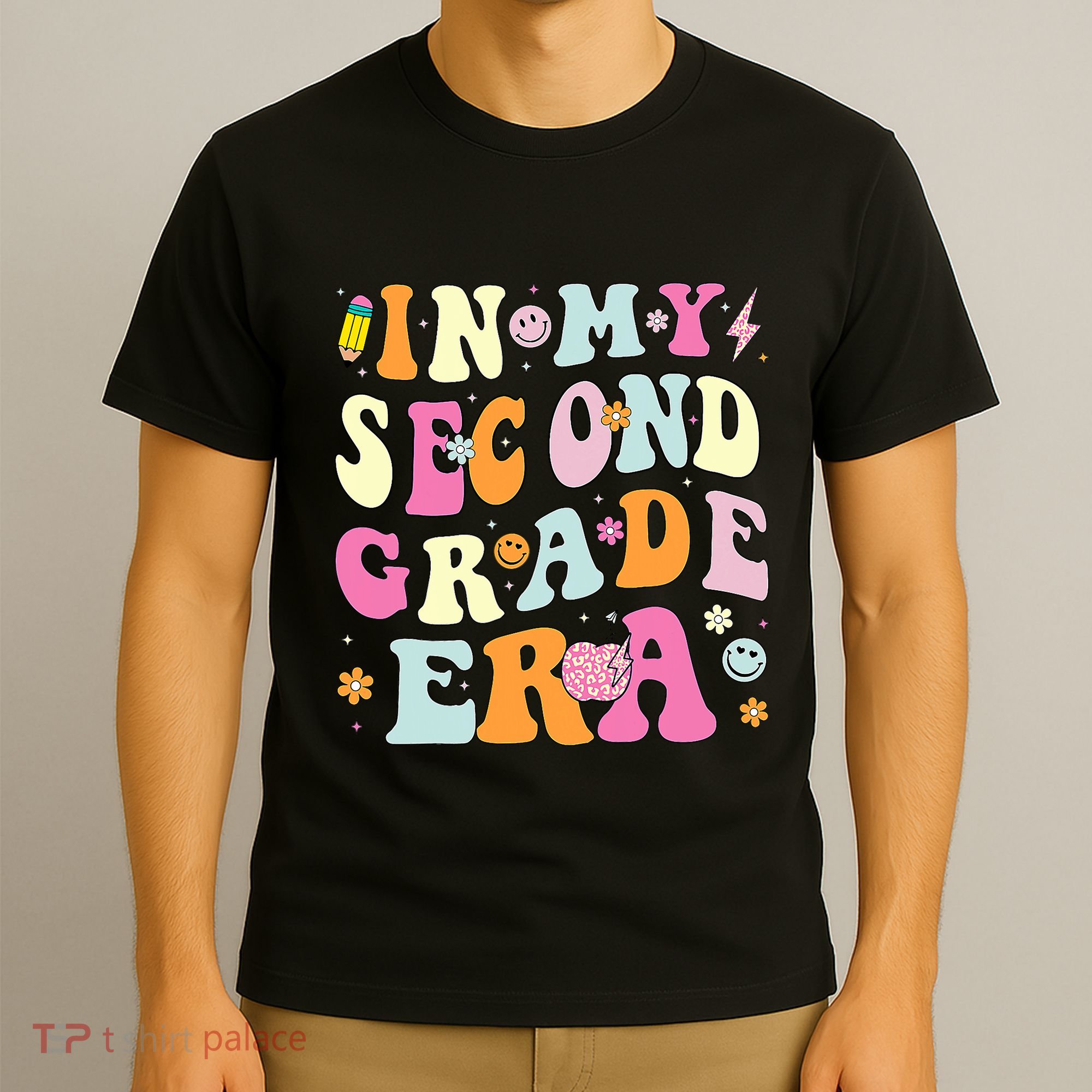 In My Second Grade Era 2nd Grade Girl Teacher Back To School T-Shirt