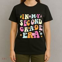 In My Second Grade Era 2nd Grade Girl Teacher Back To School T-Shirt thumb 4
