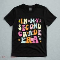 In My Second Grade Era 2nd Grade Girl Teacher Back To School T-Shirt thumb 5