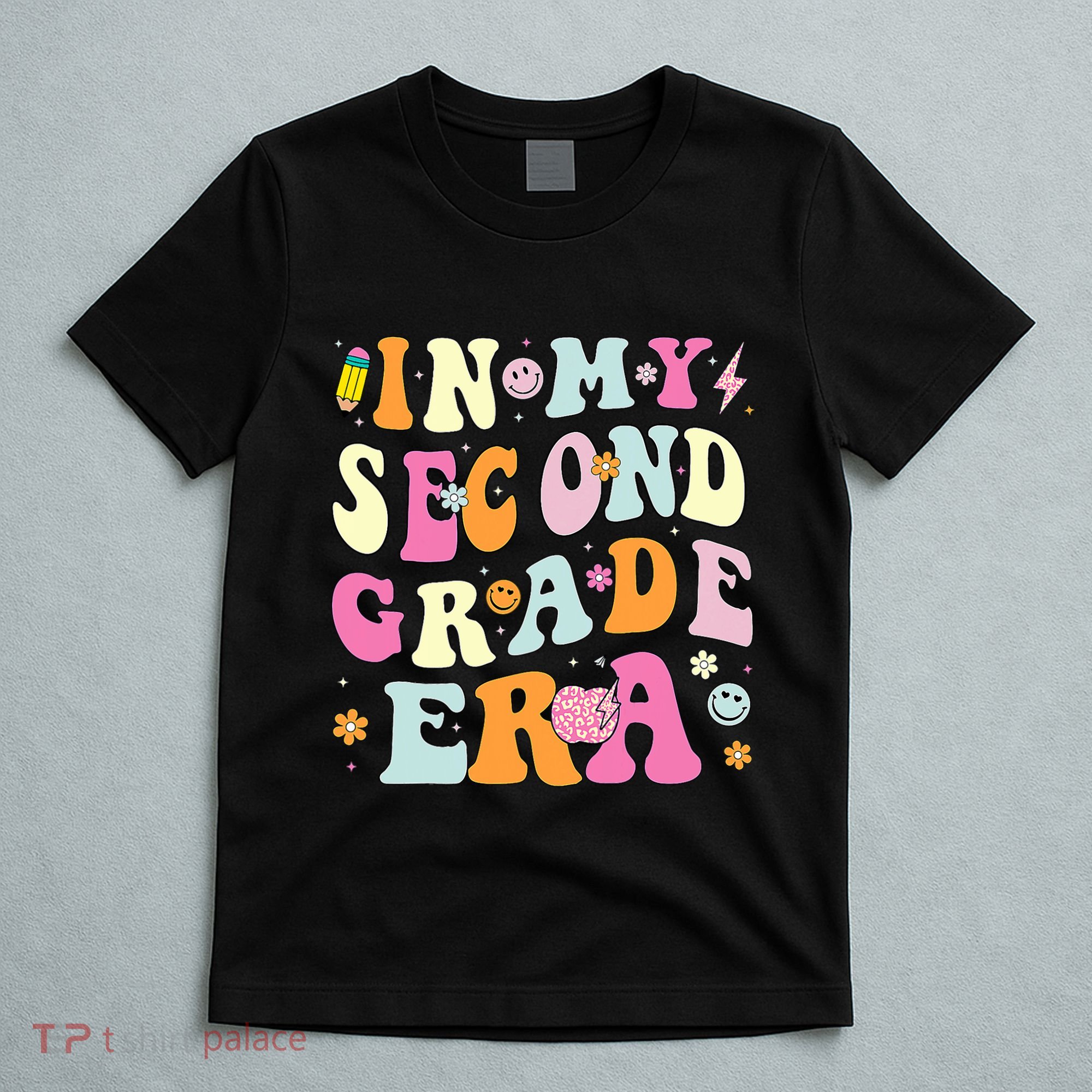 In My Second Grade Era 2nd Grade Girl Teacher Back To School T-Shirt