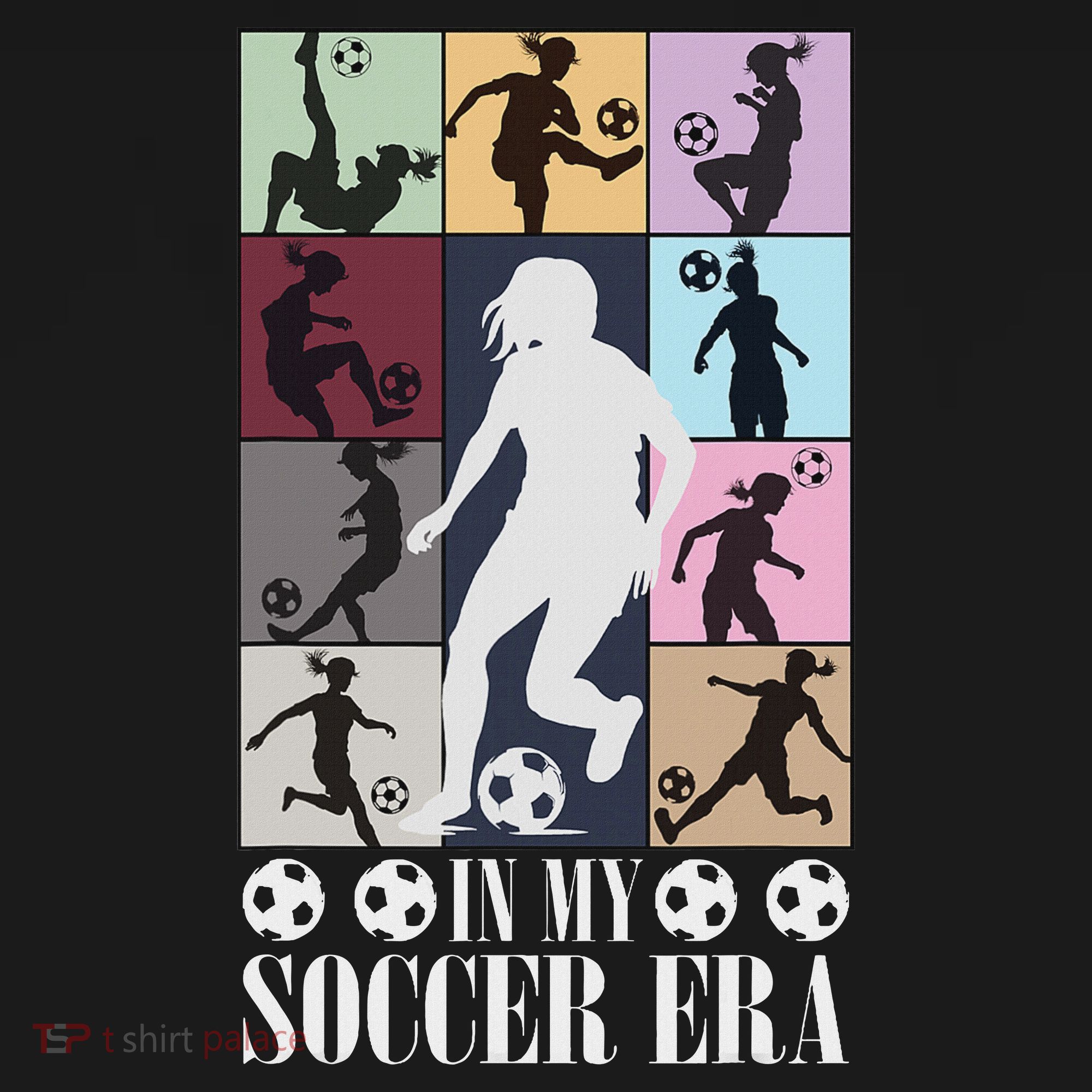 In My Soccer Era Funny Soccer Girl Player Long Sleeve Shirt
