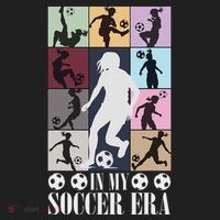 In My Soccer Era Funny Soccer Girl Player Beanie thumb 2