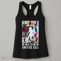 In My Soccer Era Funny Soccer Girl Player Women's Tank Top thumb 3