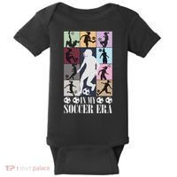 In My Soccer Era Funny Soccer Girl Player Baby Bodysuit thumb 0