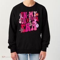 In My Survivor Era Breast Cancer Awareness Women's Sweatshirt thumb 0