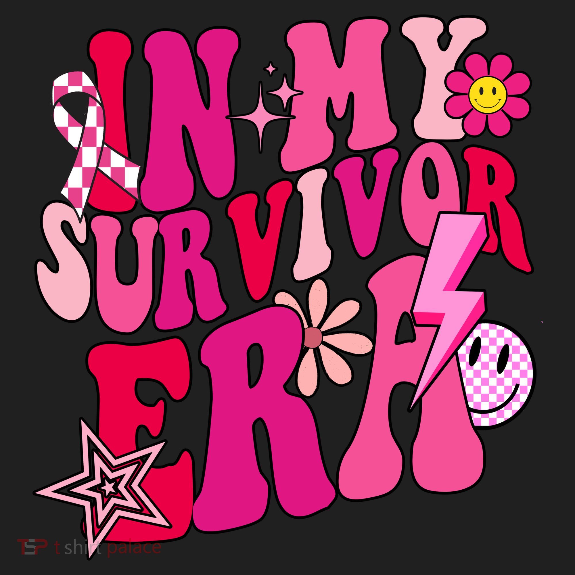 In My Survivor Era Breast Cancer Awareness Tumbler