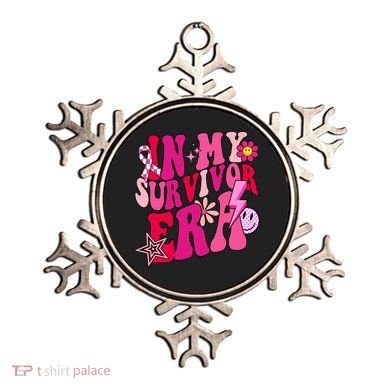 In My Survivor Era Breast Cancer Awareness Ornament
