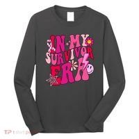 In My Survivor Era Breast Cancer Awareness Long Sleeve Shirt thumb 0