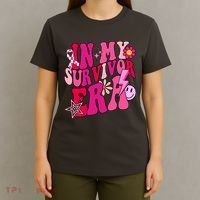 In My Survivor Era Breast Cancer Awareness T-Shirt thumb 4