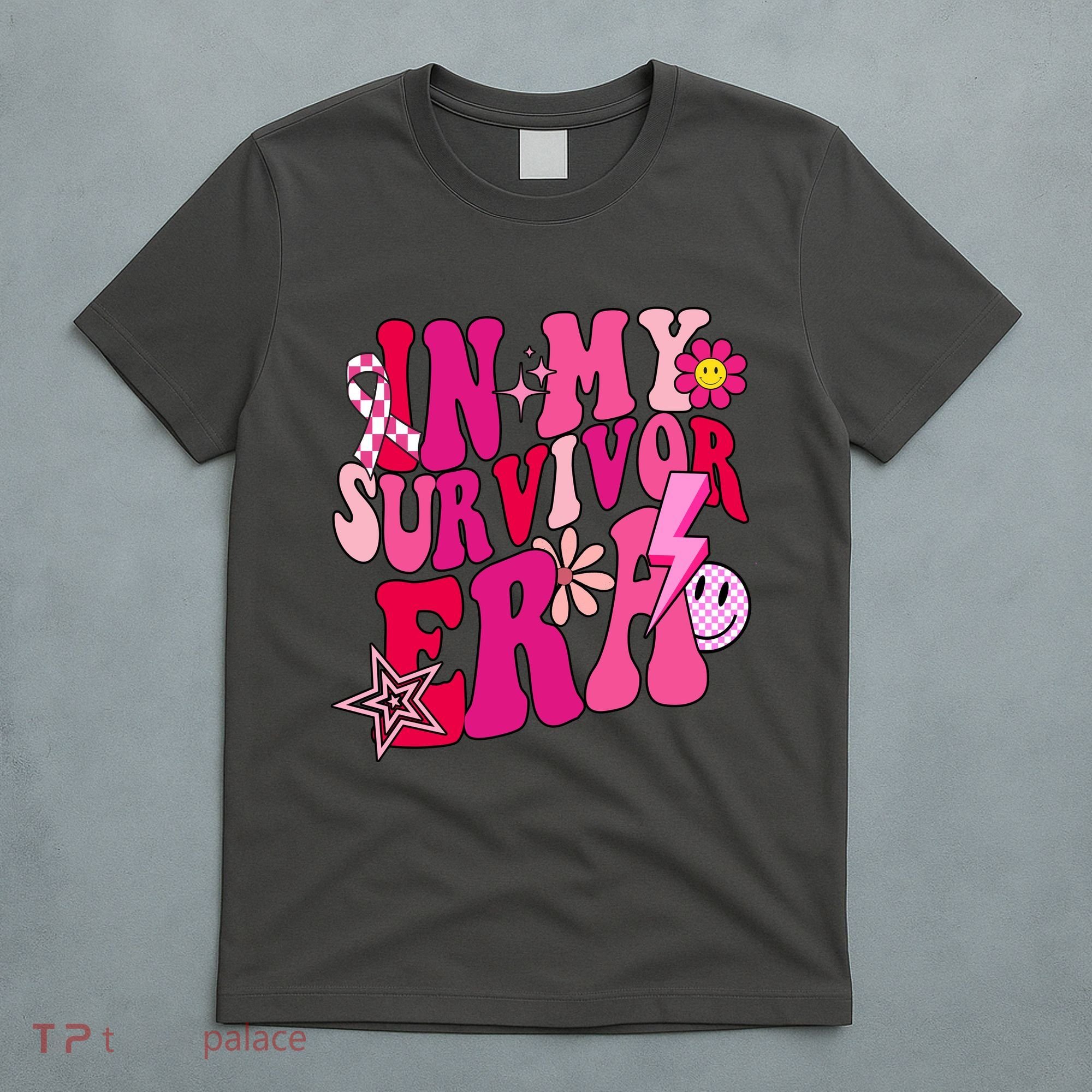 In My Survivor Era Breast Cancer Awareness T-Shirt