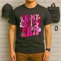 In My Survivor Era Breast Cancer Awareness T-Shirt thumb 6