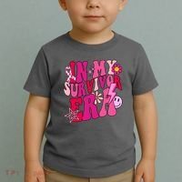 In My Survivor Era Breast Cancer Awareness Toddler T-Shirt thumb 2