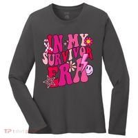 In My Survivor Era Breast Cancer Awareness Women's Long Sleeve Shirt thumb 0