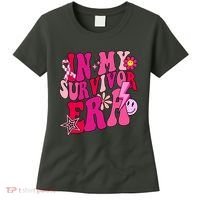 In My Survivor Era Breast Cancer Awareness Women's T-Shirt thumb 0