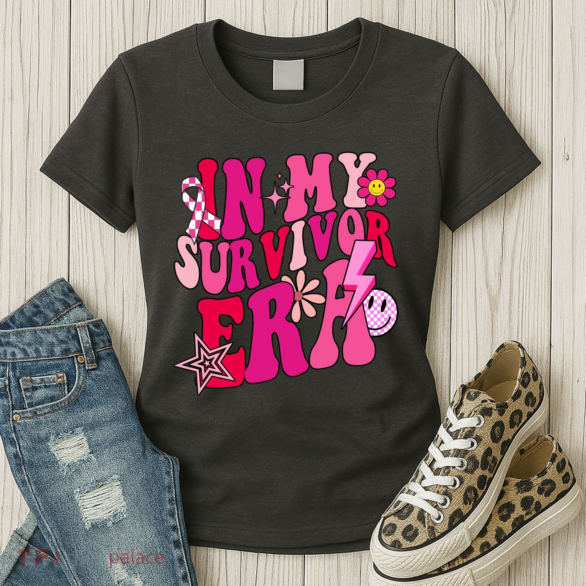 In My Survivor Era Breast Cancer Awareness Women's T-Shirt