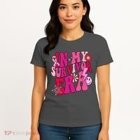 In My Survivor Era Breast Cancer Awareness Women's T-Shirt thumb 4