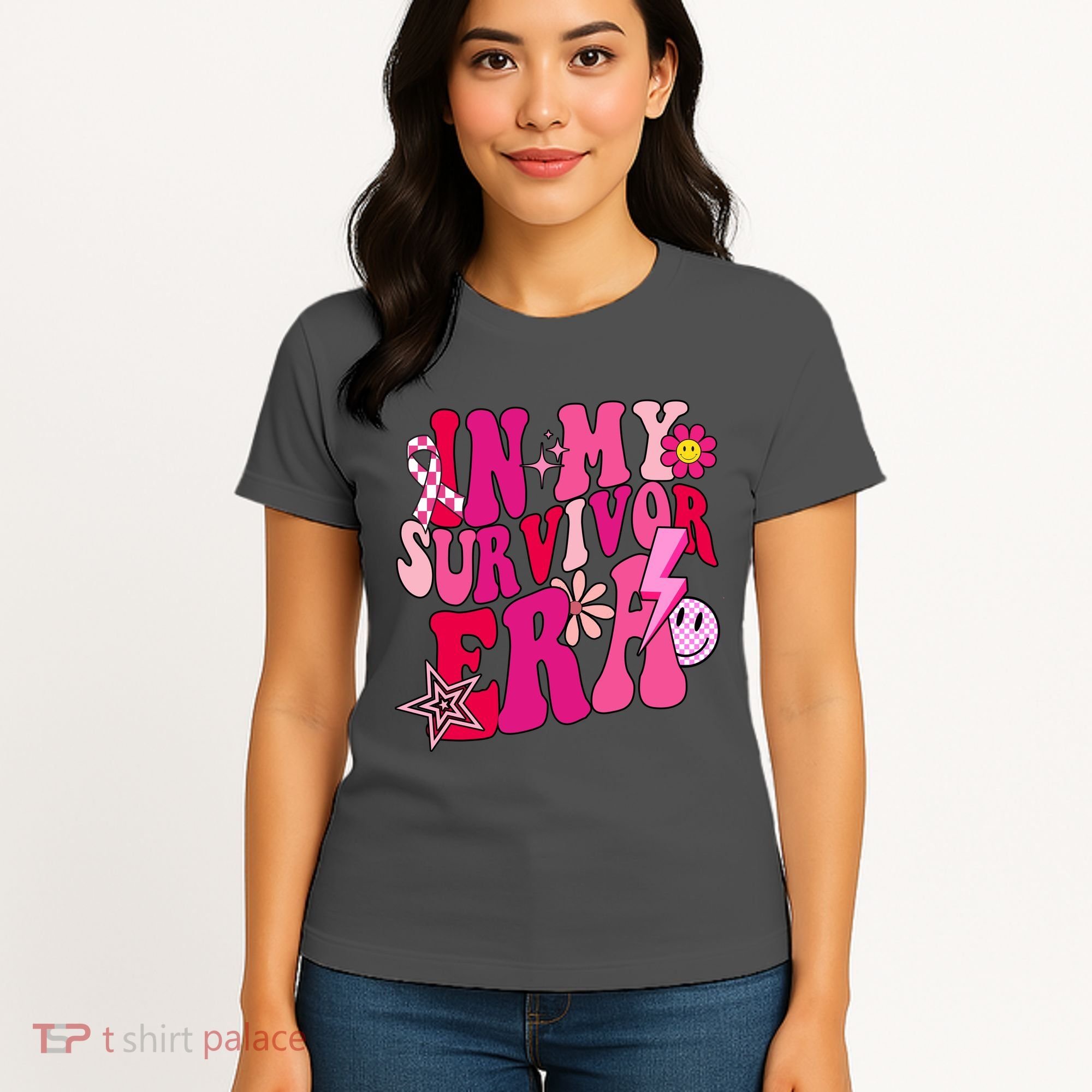 In My Survivor Era Breast Cancer Awareness Women's T-Shirt