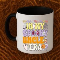 In My Spooky Uncle Era – Halloween Vibes Cute Gift Coffee Mug thumb 2