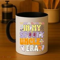 In My Spooky Uncle Era – Halloween Vibes Cute Gift Coffee Mug thumb 4
