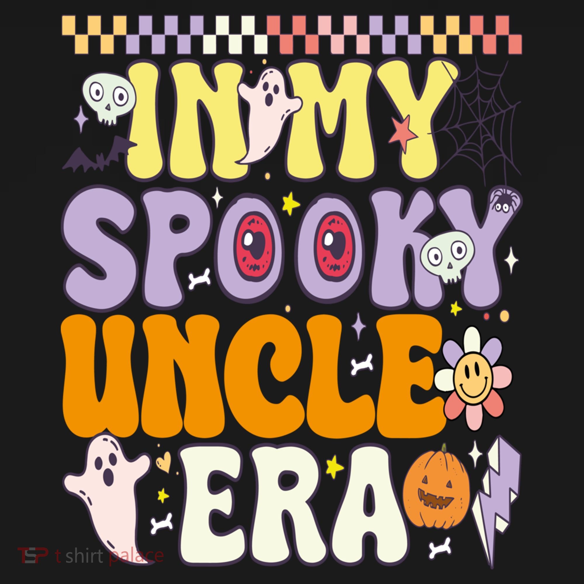 In My Spooky Uncle Era – Halloween Vibes Cute Gift Pajama Set