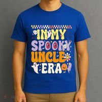 In My Spooky Uncle Era – Halloween Vibes Cute Gift T-Shirt thumb 3