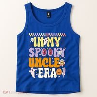 In My Spooky Uncle Era – Halloween Vibes Cute Gift Tank Top thumb 2