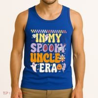 In My Spooky Uncle Era – Halloween Vibes Cute Gift Tank Top thumb 3