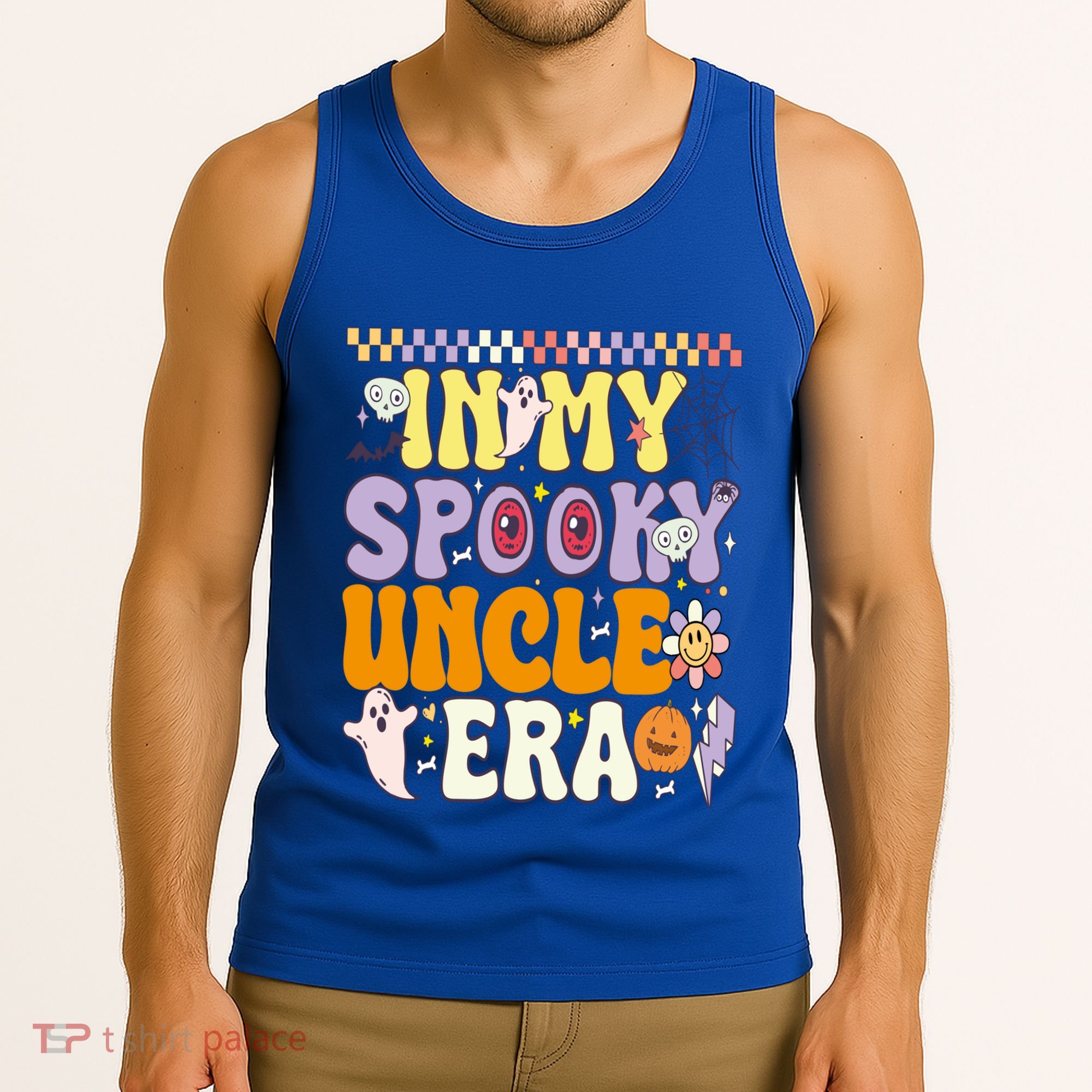 In My Spooky Uncle Era – Halloween Vibes Cute Gift Tank Top