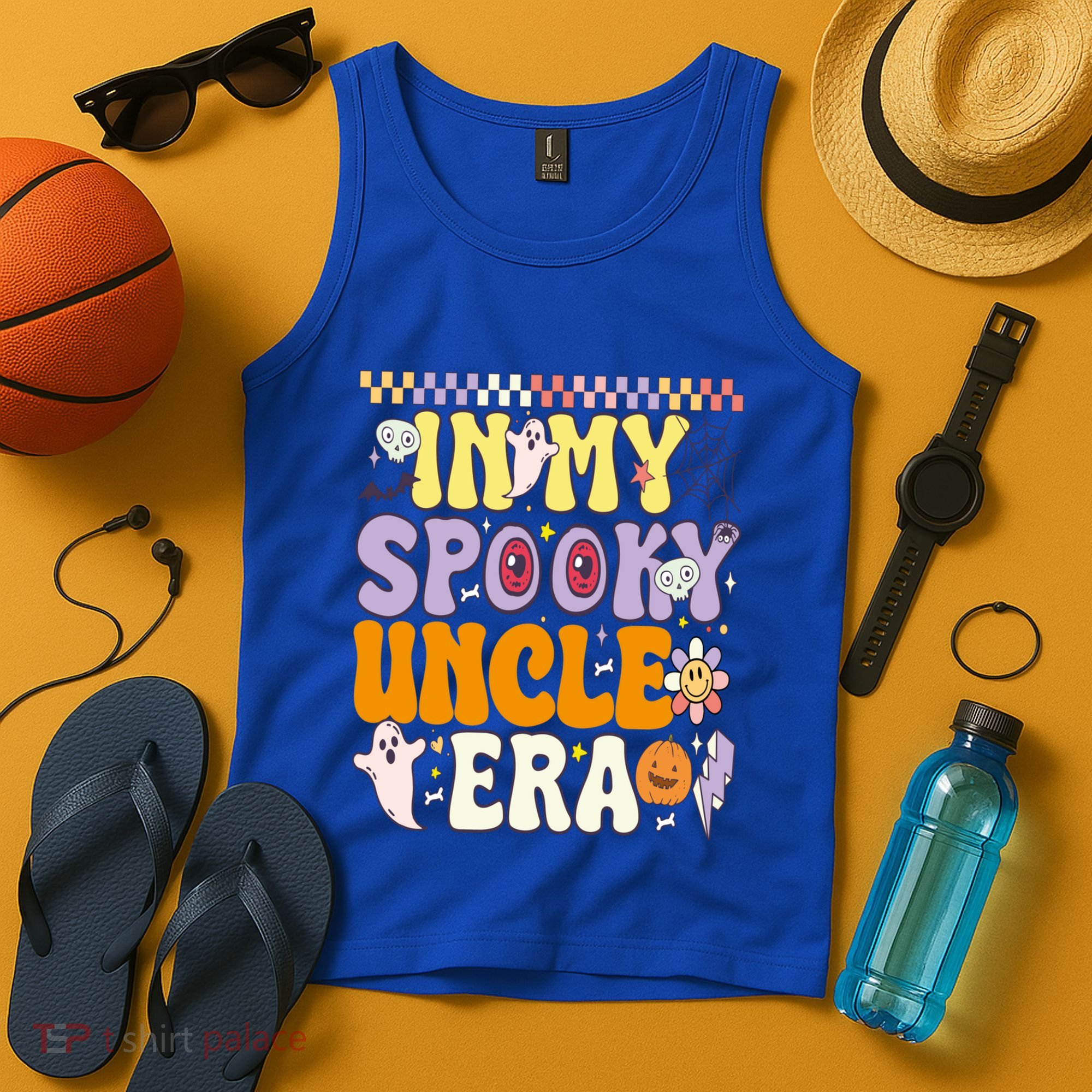 In My Spooky Uncle Era – Halloween Vibes Cute Gift Tank Top