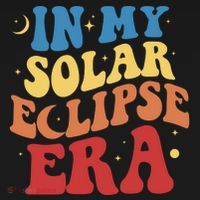 In My Solar Eclipse Era Groovy Retro Long Sleeve Shirt thumb 2