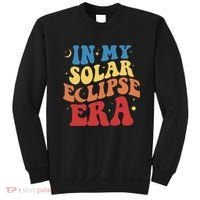 In My Solar Eclipse Era Groovy Retro Sweatshirt thumb 0