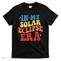 In My Solar Eclipse Era Groovy Retro T-Shirt thumb 0