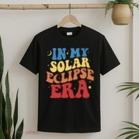 In My Solar Eclipse Era Groovy Retro T-Shirt thumb 2