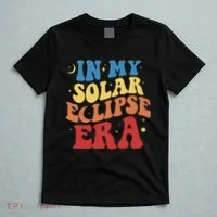 In My Solar Eclipse Era Groovy Retro T-Shirt thumb 5