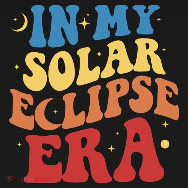 In My Solar Eclipse Era Groovy Retro Bucket Hat