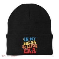 In My Solar Eclipse Era Groovy Retro Beanie thumb 0