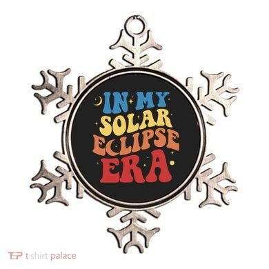 In My Solar Eclipse Era Groovy Retro Ornament