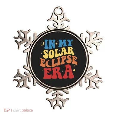In My Solar Eclipse Era Groovy Retro Ornament