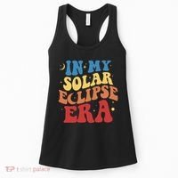 In My Solar Eclipse Era Groovy Retro Women's Tank Top thumb 0