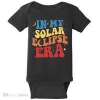 In My Solar Eclipse Era Groovy Retro Baby Bodysuit thumb 0