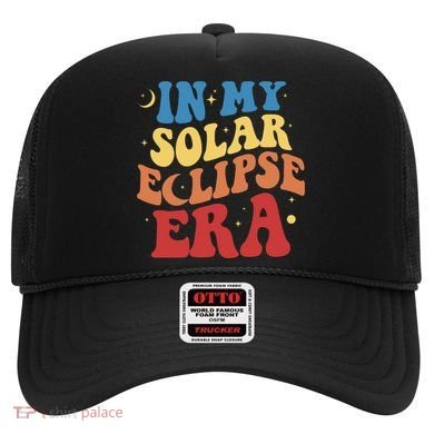 In My Solar Eclipse Era Groovy Retro Hat