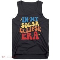 In My Solar Eclipse Era Groovy Retro Tank Top thumb 0