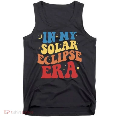 In My Solar Eclipse Era Groovy Retro Tank Top