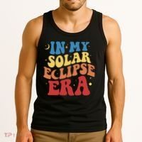 In My Solar Eclipse Era Groovy Retro Tank Top thumb 3