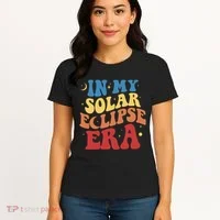 In My Solar Eclipse Era Groovy Retro Women's T-Shirt thumb 4