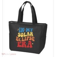 In My Solar Eclipse Era Groovy Retro Tote Bag thumb 3