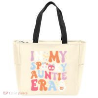 In My Spooky Auntie Era Halloween Groovy Witchy Spooky Aunt Tote Bag thumb 0