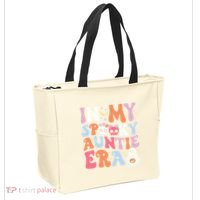 In My Spooky Auntie Era Halloween Groovy Witchy Spooky Aunt Tote Bag thumb 2